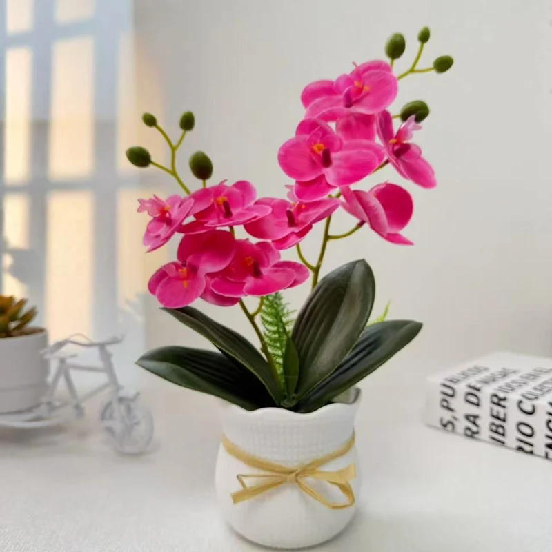 Realistische Dekorative Orchideenpflanze