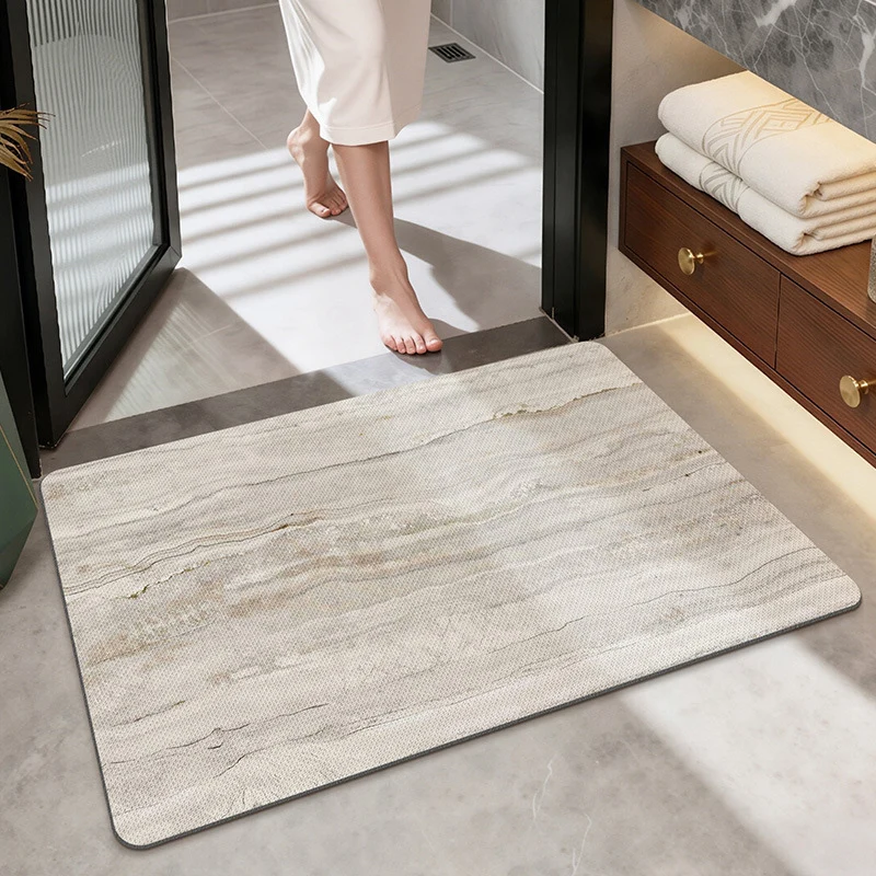 Marmorprint-Badezimmermatte für Badezimmerboden-Dekor
