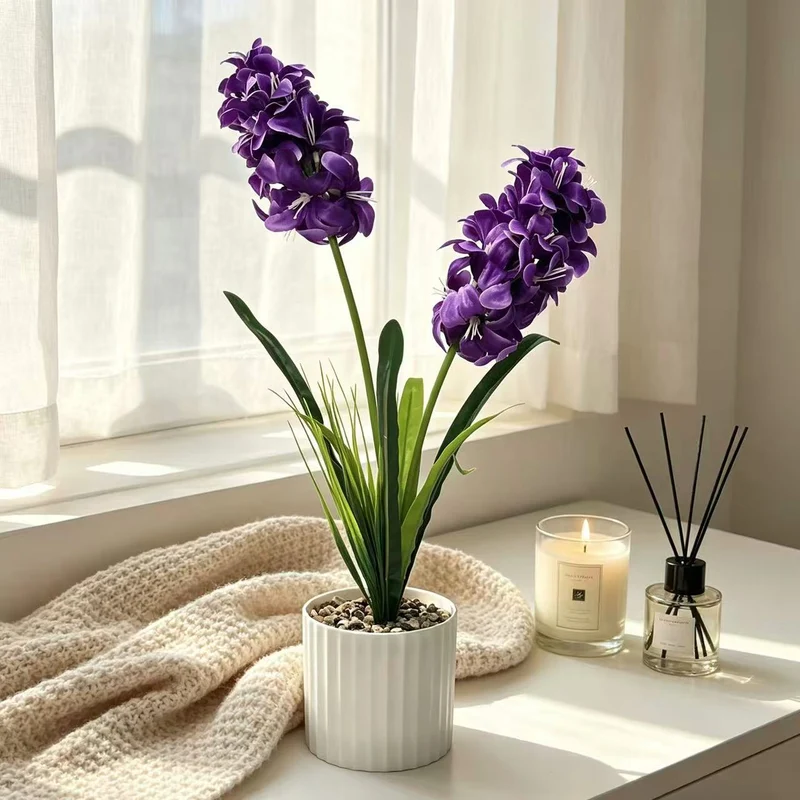 Lebensechte florale dekorative Mitte für die Heimpräsentation