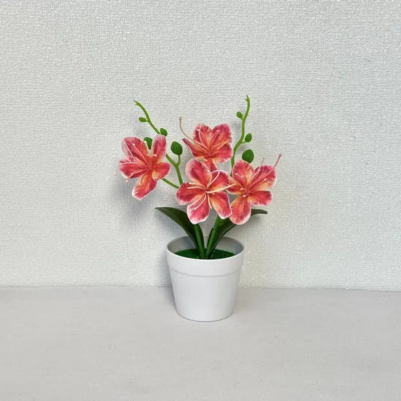 Lebensechte Kunstblumenarrangement für die Wohnkultur