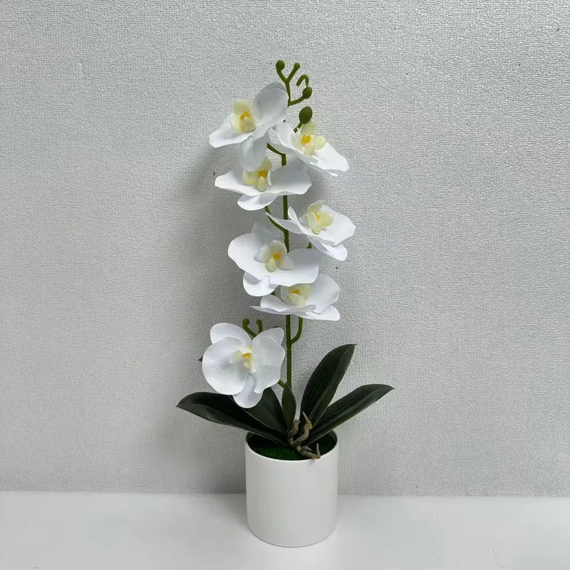 Lebensechte Dekorative Orchideenpflanze für die Innendekoration