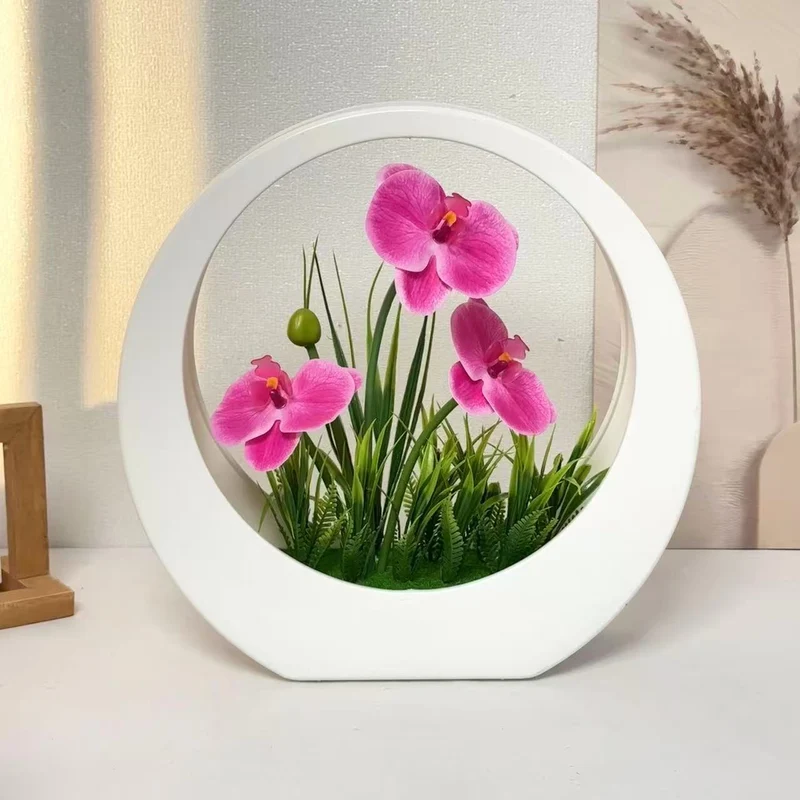 Elegante Orchidee Dekorative Tischmitte