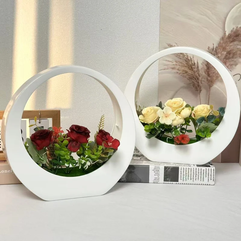 Elegante Moderne Künstliche Blumenarrangement