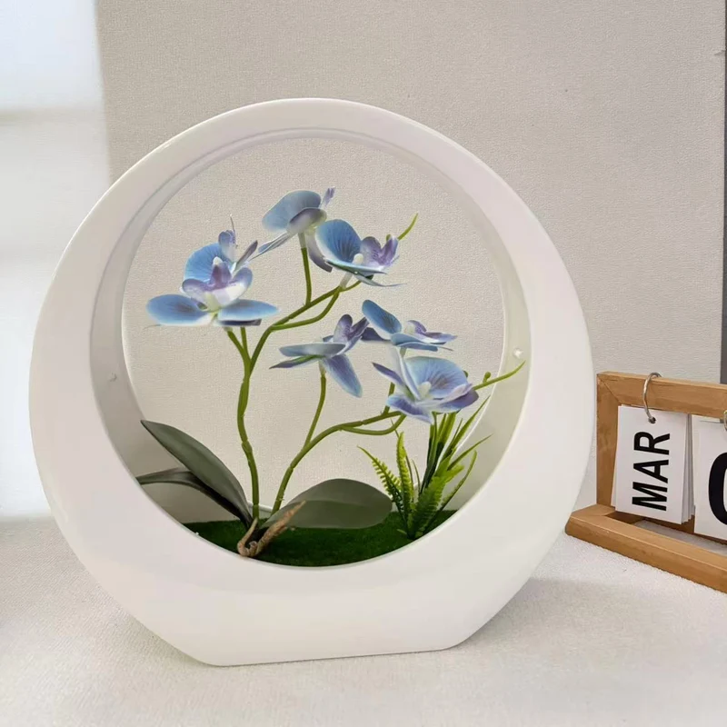 Dekorative Orchideen-Darstellung für die Inneneinrichtung