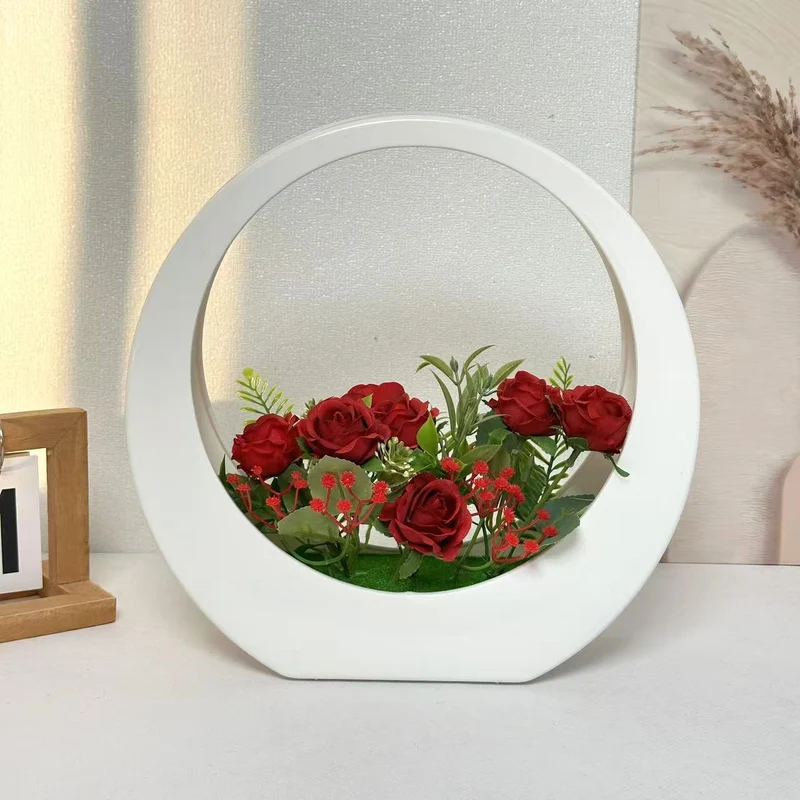 Moderne dekorative Blume Vase