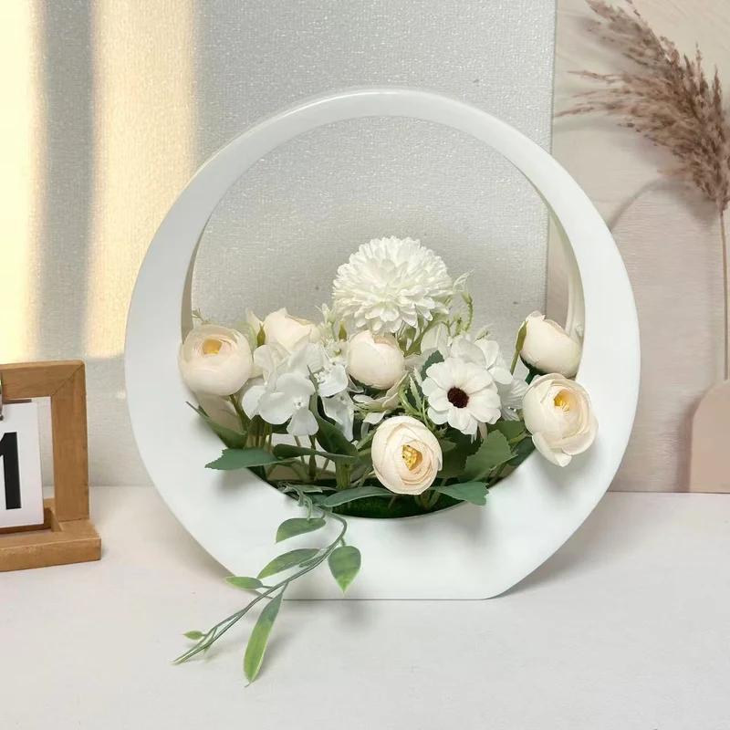 Elegante florale dekorative Mittelstück