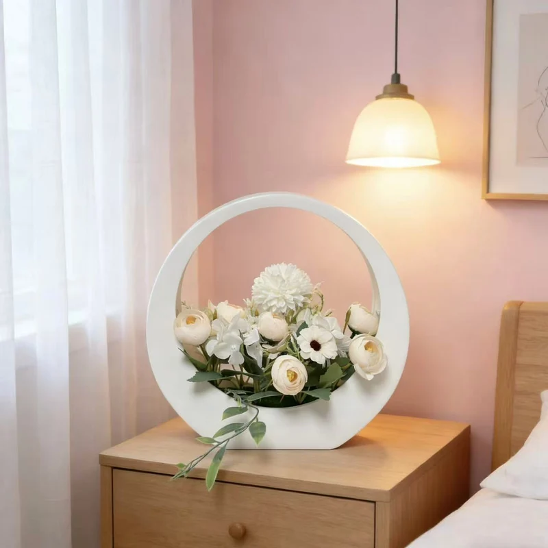 Elegante florale dekorative Mittelstück