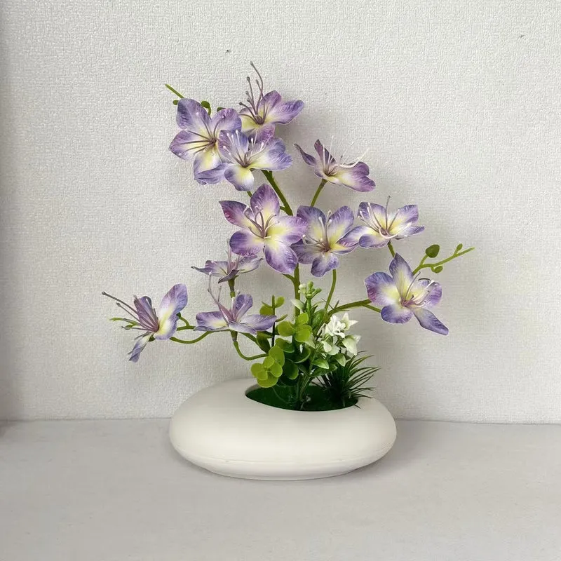 Elegante florale Mittelstück
