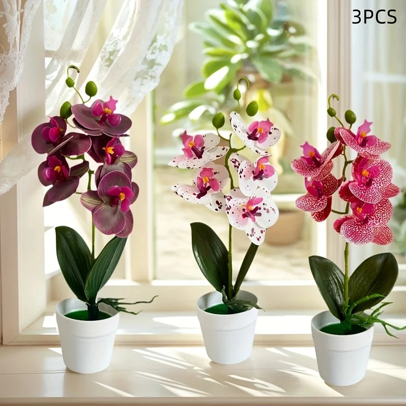 Luxuriöse dekorative Orchideenblumenarrangement