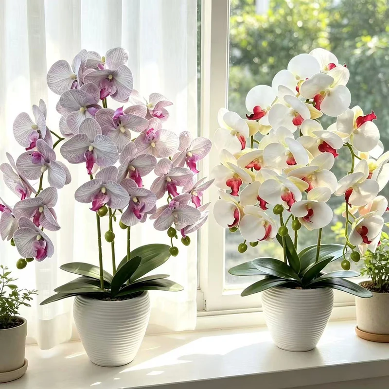 Künstliche Orchideenpflanze für die Heimdekoration