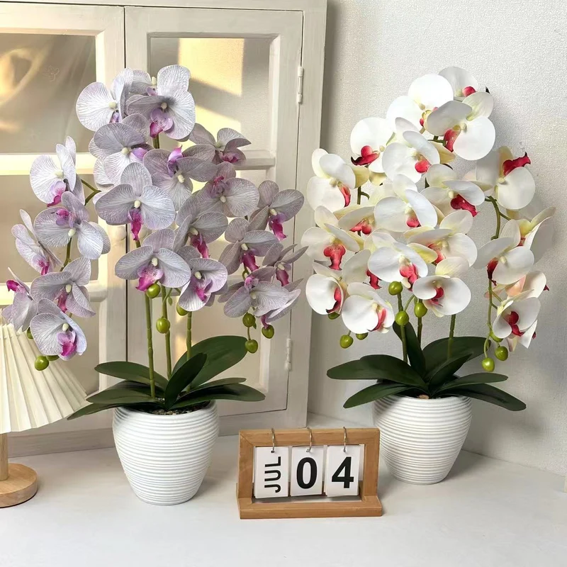 Künstliche Orchideenpflanze für die Heimdekoration