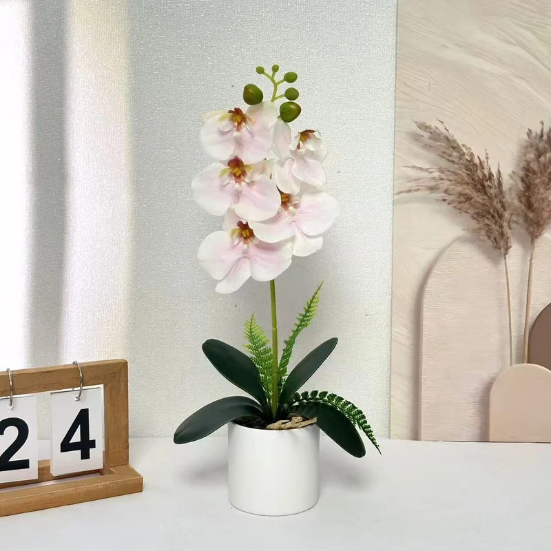 Künstliche Orchideenpflanze für dekorative Innenanzeige