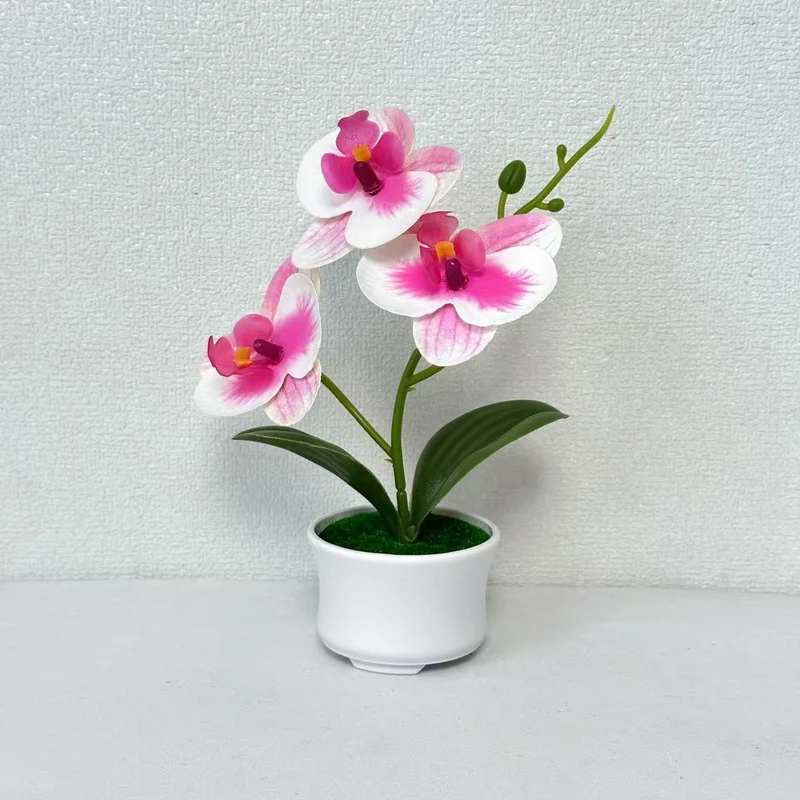 Künstliche Orchideenpflanze für die Innendekoration zu Hause und im Büro