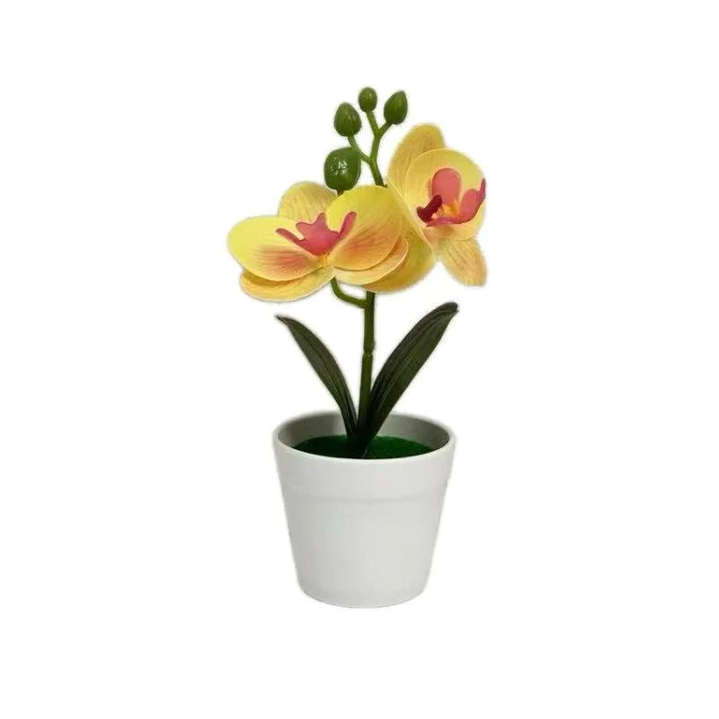 Künstliche Orchideenpflanze für dekorative Wohnanzeige und Styling