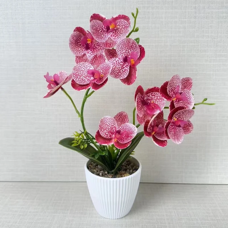 Künstliche Orchidee für Wohnkultur und Innendekoration