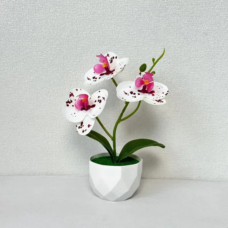 Künstliche Orchideenarrangement für dekorative Innendekoration