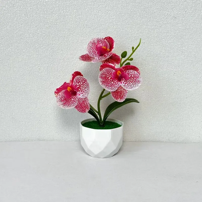 Künstliche Orchideenarrangement für dekorative Innendekoration