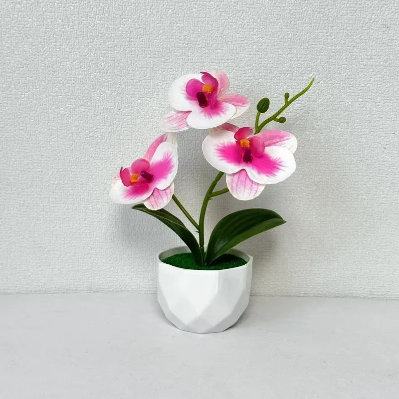 Künstliche Orchideenarrangement für dekorative Innendekoration