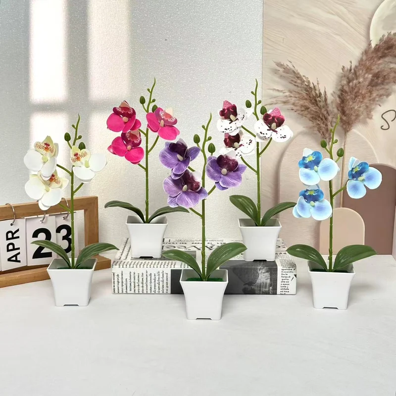Künstliche Orchideenarrangements für Wohn- und Bürodeko