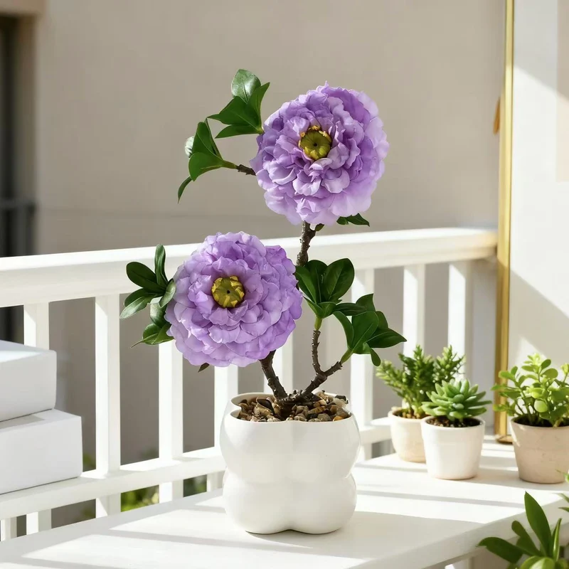 Elegante Kunstblumenarrangement für die Inneneinrichtung