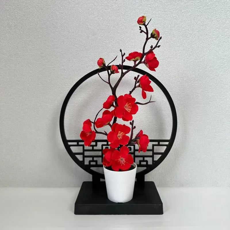 Elegante dekorative Blumentapschule für die Innenraumdekoration