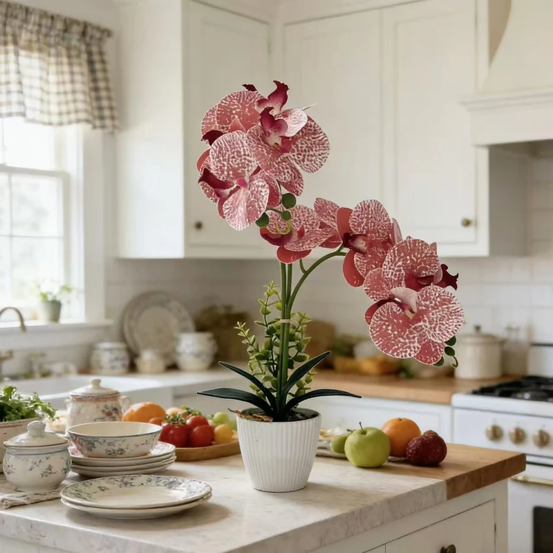 Elegante Orchideenpflanzenanordnung
