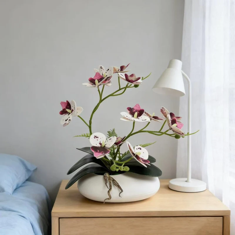 Elegante Orchidee Künstliche Blumenanordnung