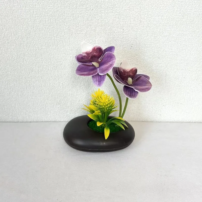 Eleganter Orchideen Dekorationstopf