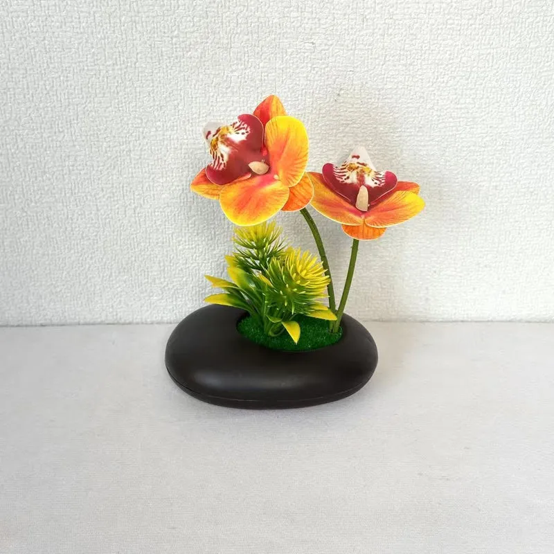 Eleganter Orchideen Dekorationstopf