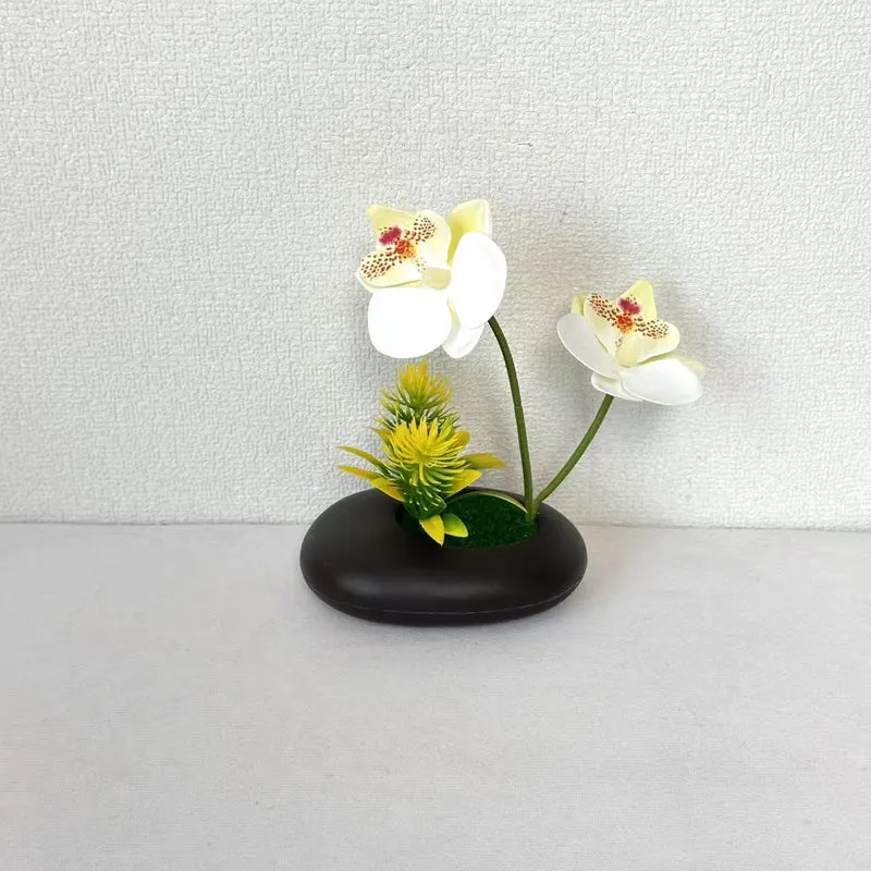 Eleganter Orchideen Dekorationstopf