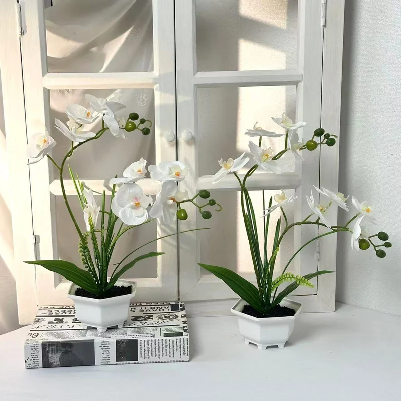 Künstlerische dekorative künstliche Orchidee für Wohnkultur und Ausstellung