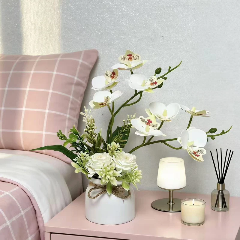 Heimdekorative künstliche Orchidee für die Innenausstellung und -gestaltung