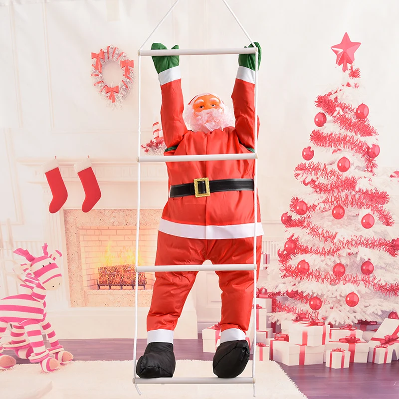 Lustige Weihnachtsmann Figur