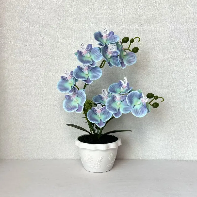 Elegante Künstliche Orchideen Blumenarrangement für die Innendekoration Zuhause
