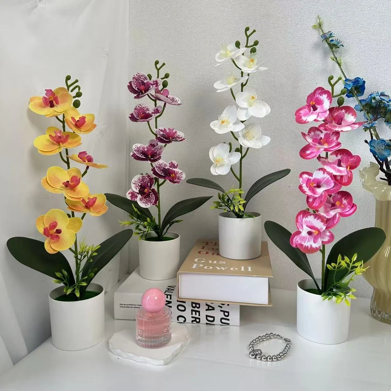 Dekorative Künstliche Orchideenanordnung 1790480696 für Innendekor