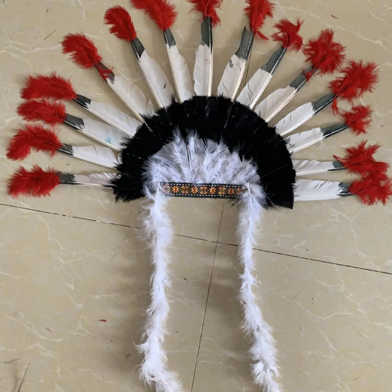 Indianischer Federkopfschmuck