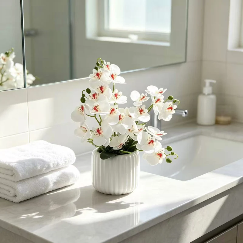 Eleganter Künstlicher Orchideenstrauß