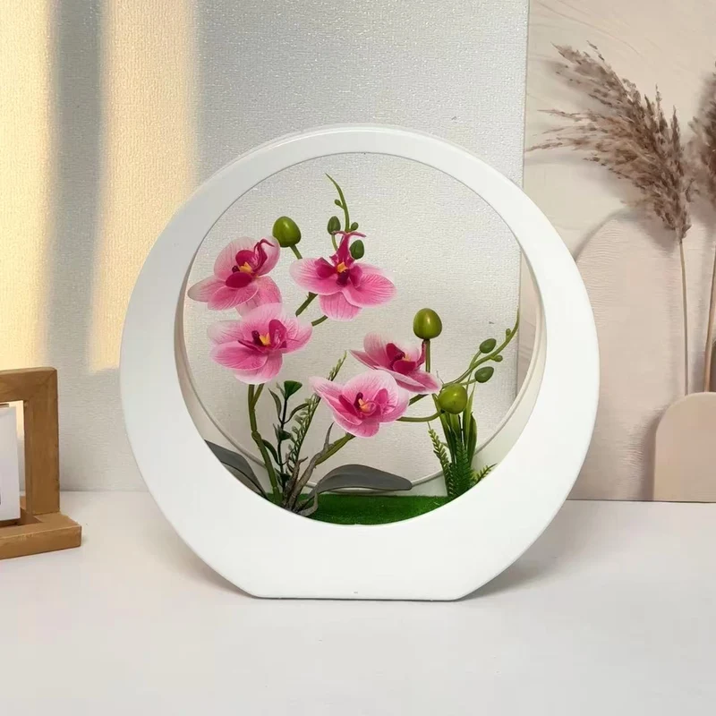 Künstliches Orchideenblumenarrangement für die Innenausstattung