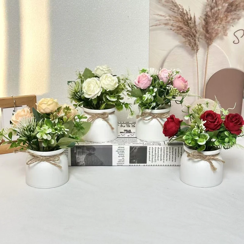 Elegante künstlerische Blumenzentrale für Tischdekoration
