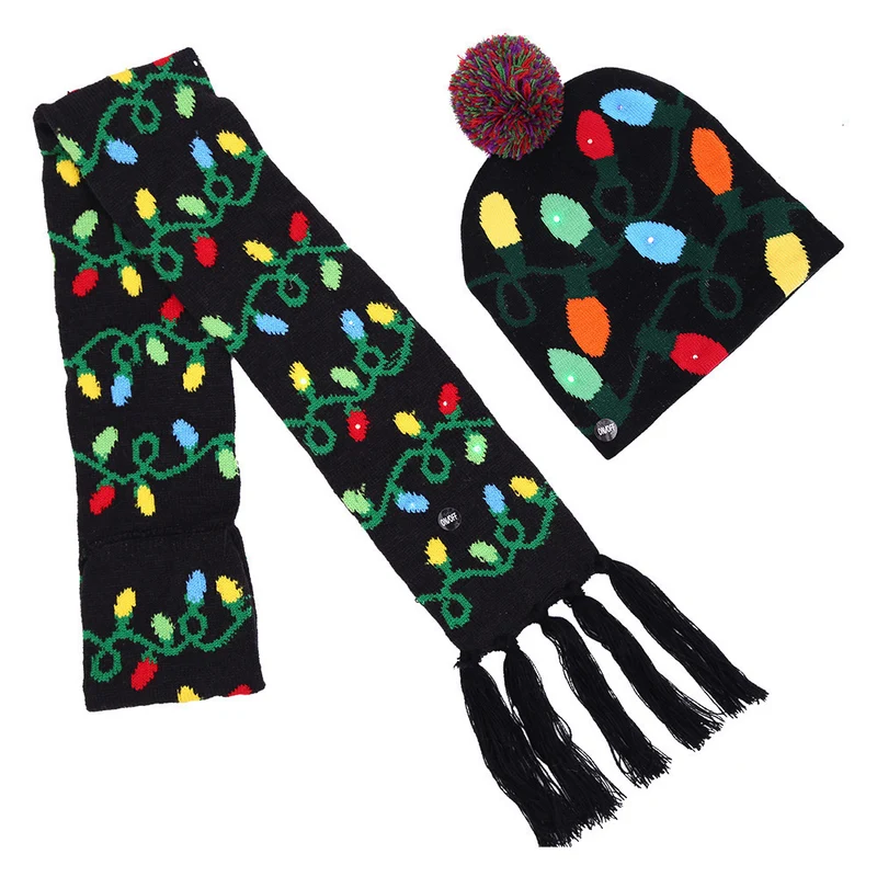 Wintermütze und Schal Set
