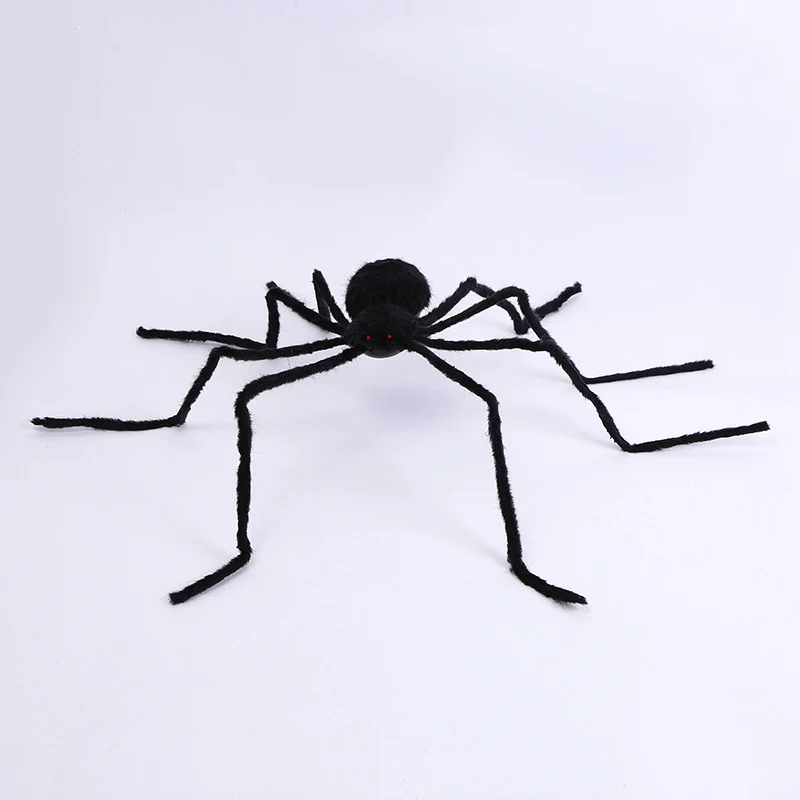 Gruselige Halloween Spinnen Deko Set