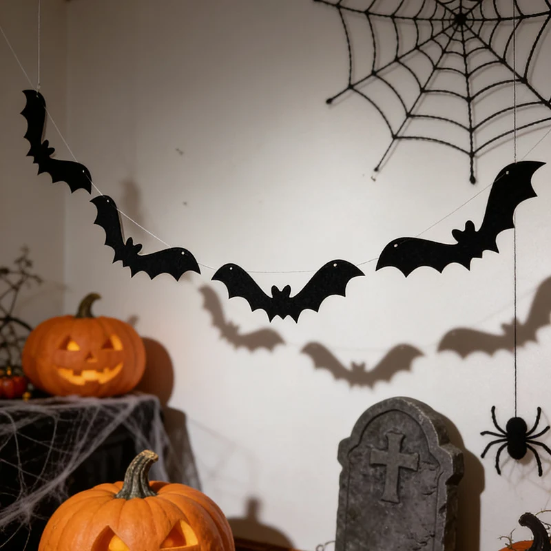 Dekorative Halloween Girlande
