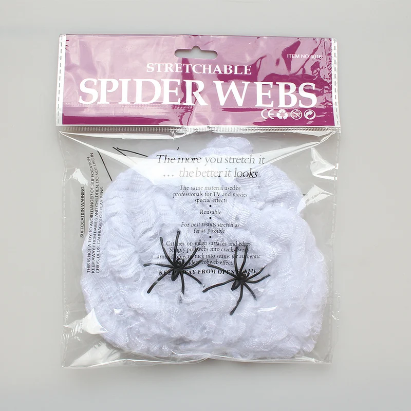 Dekorative Spinnennetz Deko