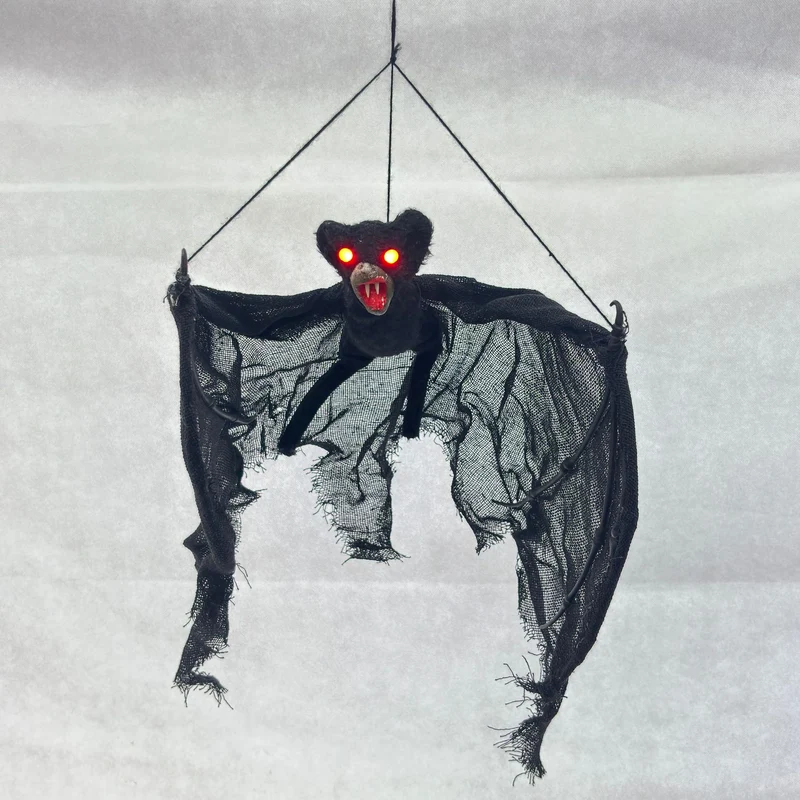 Gruselige Fledermaus Dekofigur