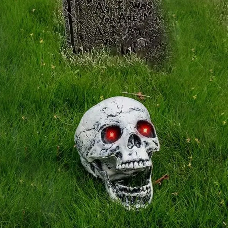 Dekorative Totenkopfstatue