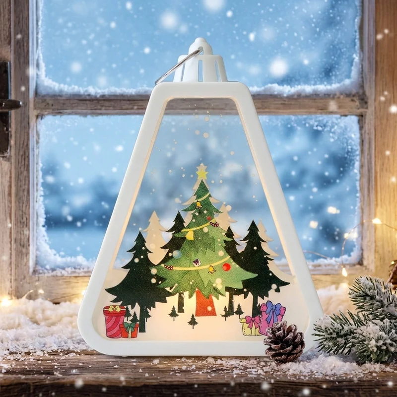 Weihnachtslaterne im modernen Design