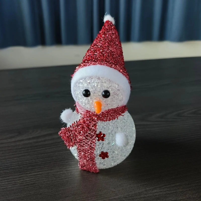 Dekorative Schneemannset