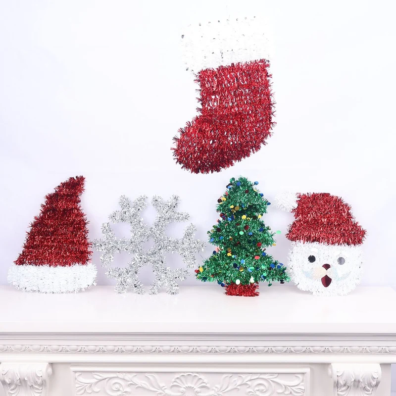Dekorative Schneeflockenfigur
