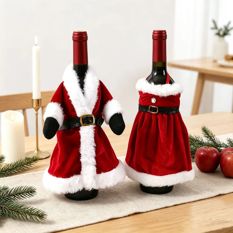 Weihnachtsflascheverkleidung