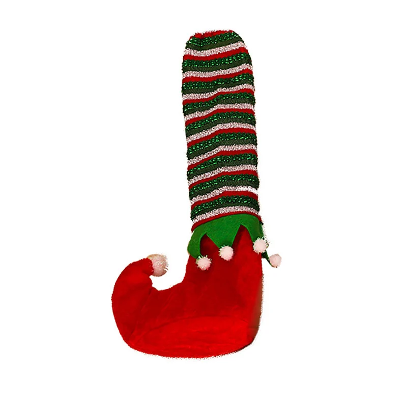 Weihnachtlicher Plüschsocken